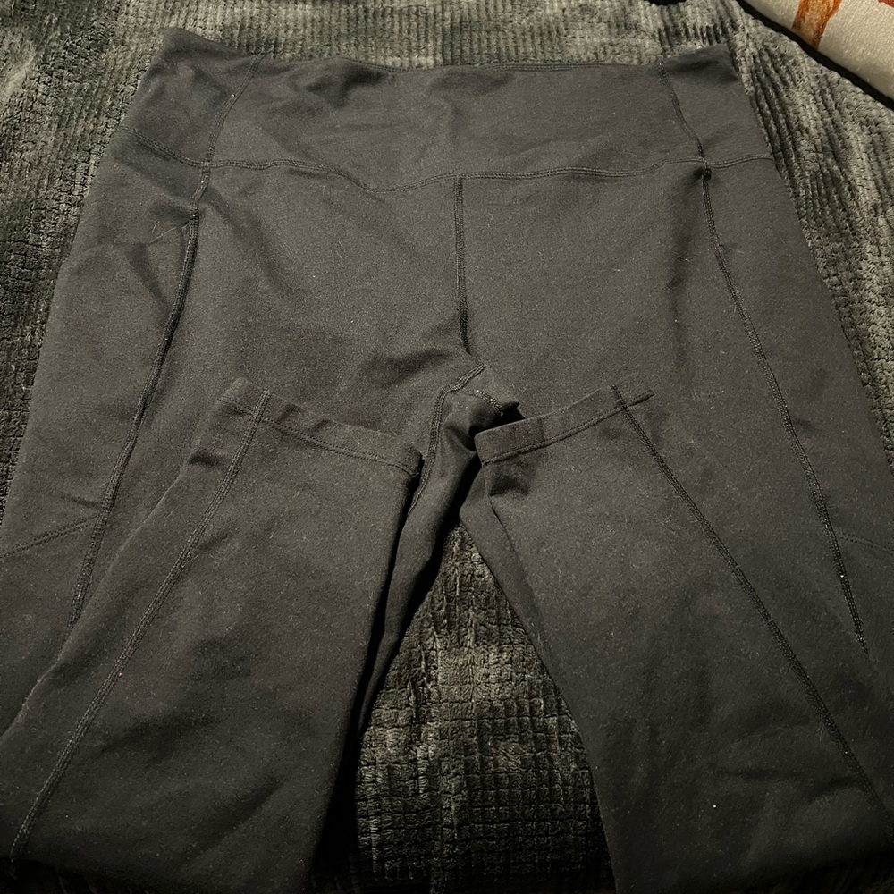 Black High-Waisted Leggings